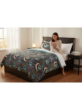 Disney Tim Burton's The Nightmare Before Christmas Twin/Full 2 Piece Comforter S